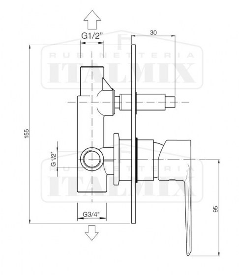 RUBINATTERIA ITALMIX UNICA UN560